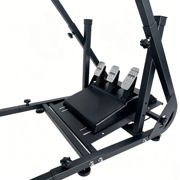 Custom Heavy Duty Aluminium Sim Racing Cockpit Rig Adjustable For Logitech Thrustmaster