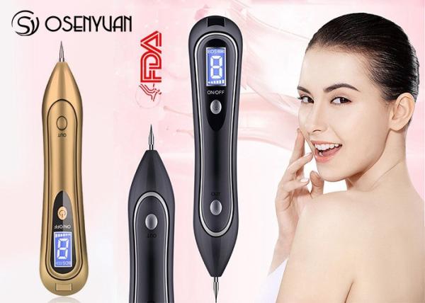 Laser Spot Tattoo Freckle Removal Pen Portable LCD Skin Care Tool Kits