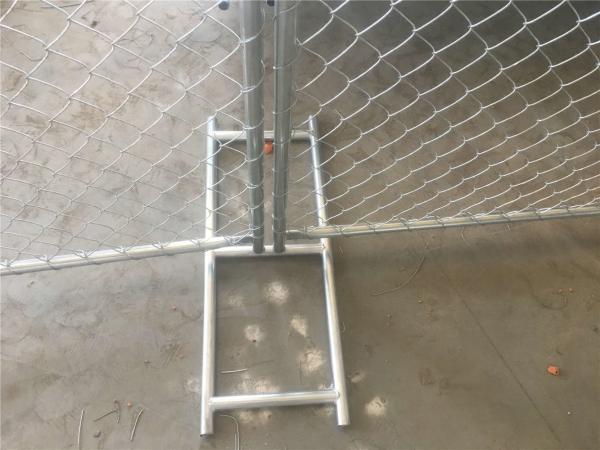 chain link temporary construction fence panels 6FT X 10F Mesh 2 3/8  x 2 3/8 ( 60mm x 60mm ) x 12 gauge wire