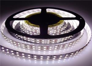 Luzes de tira conduzidas 120v brancas puras de 6000k SMD5050 500LM/M RGB