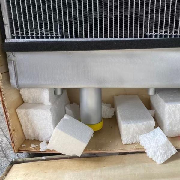 OEM Aluminum Bulldozer Radiator D85PX-15E0 Customized Logo Printing