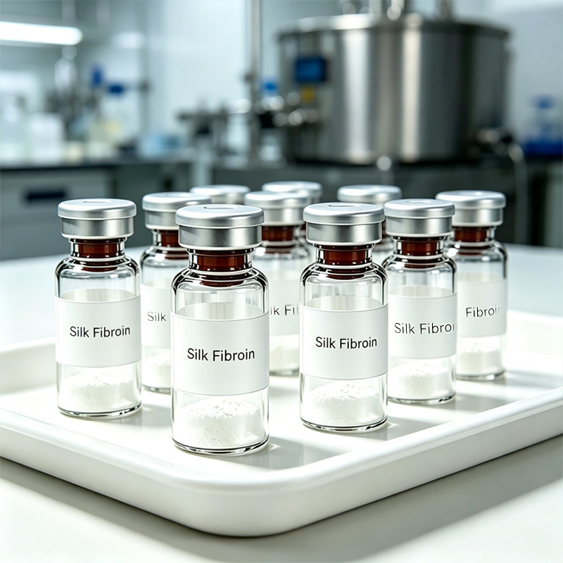 Antibacterial Silk Fibroin Powder Dermal Filler Products ISO13485 GMP