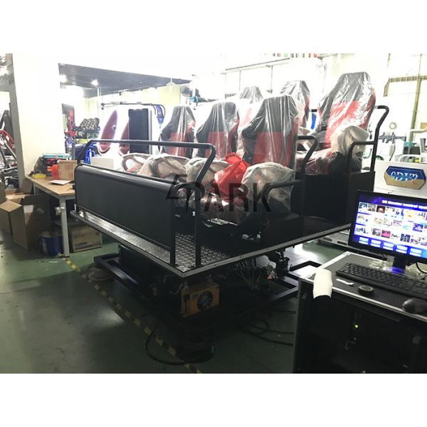 Amusement Park Motion Cinema Roller Coaster Simulator / Mini 5d Film Game Machine