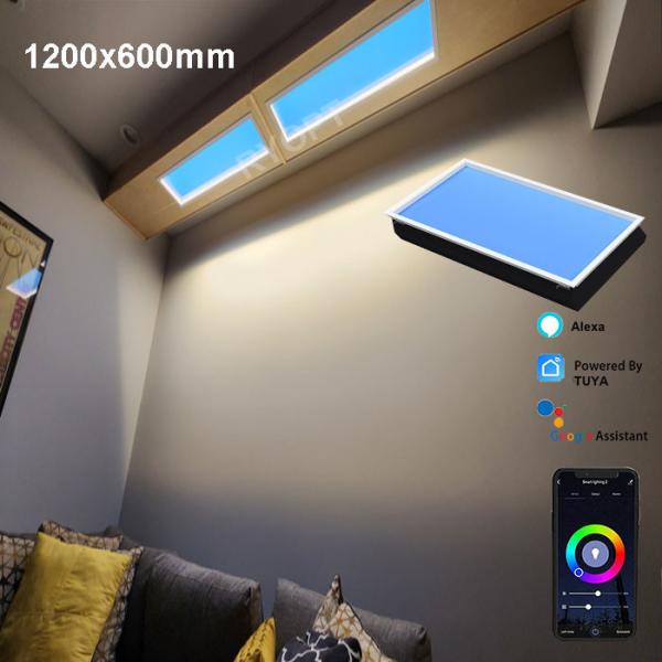 2200K-7800K Cct 調節可能と音声制御サポートの人工LED天窓