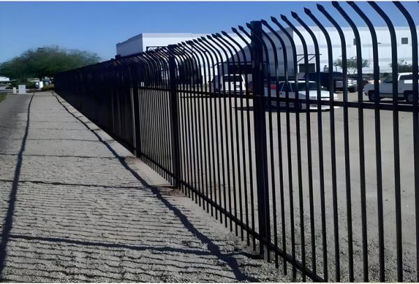 Galvanized Metal Fence Panels for Residential Security