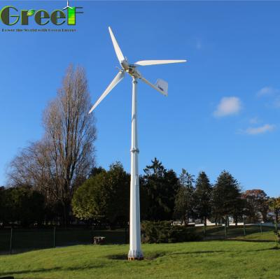 Turbina eólica horizontal 20kw IP54 do holofote do ímã permanente