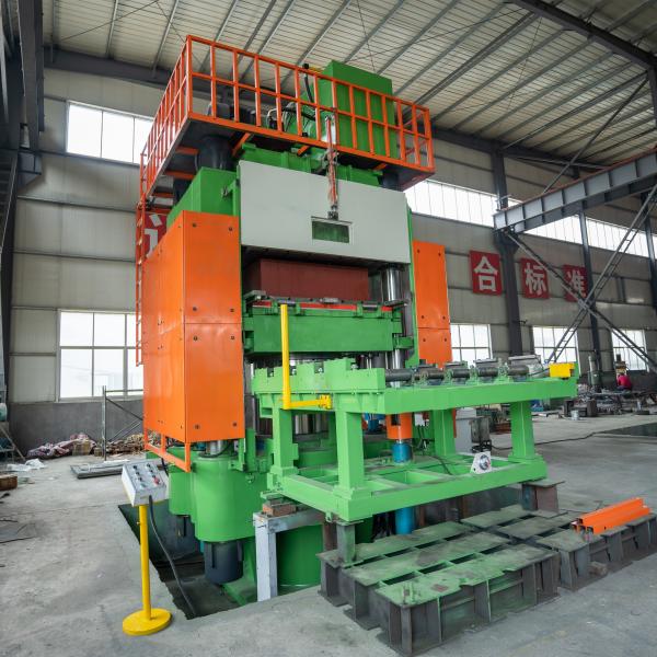 Large Solid Tire Hydraulic Hot Press Plate Vulcanizing Press with Automatic Control