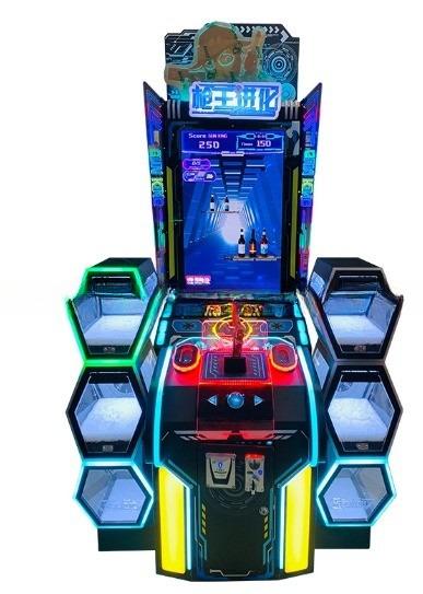 Coin Operated Shooter Arcade Machine CE Certificate For Amusement Center