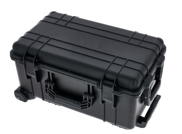 Ferramenta plástica dura Carry Cases/Logo Equipment Trolley Case Corrosion feito sob encomenda resistente