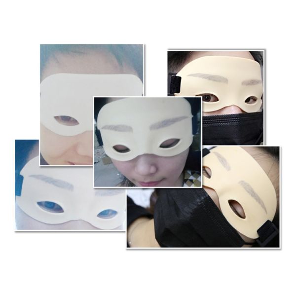 China Practice Makeup Sheets Suppliers Silicone Micro Blade Tattoo Practice Accessories Microblading Eyebrow Skin Tape