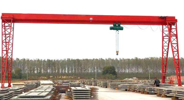 MH 3t Electric gantry crane，Outdoor stockyard, gantry crane, electric hoist