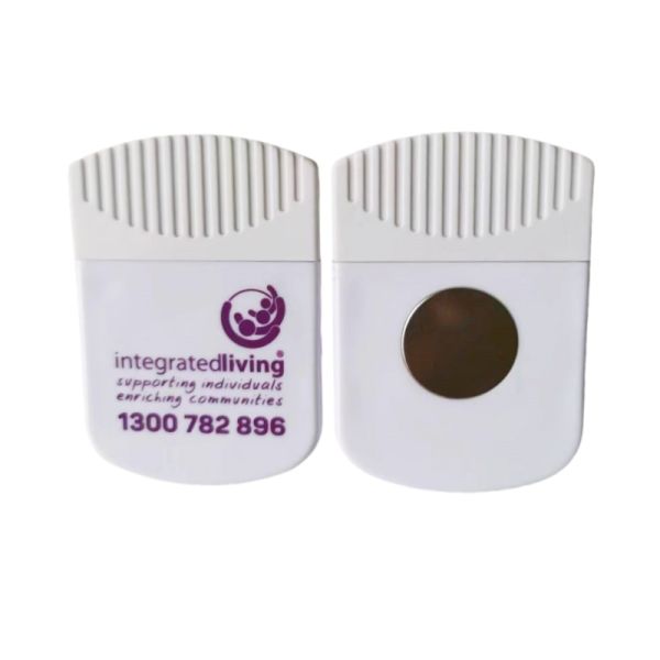 Custom Printed Plastic Fridge Magnet Clip For Kitchen Or Office