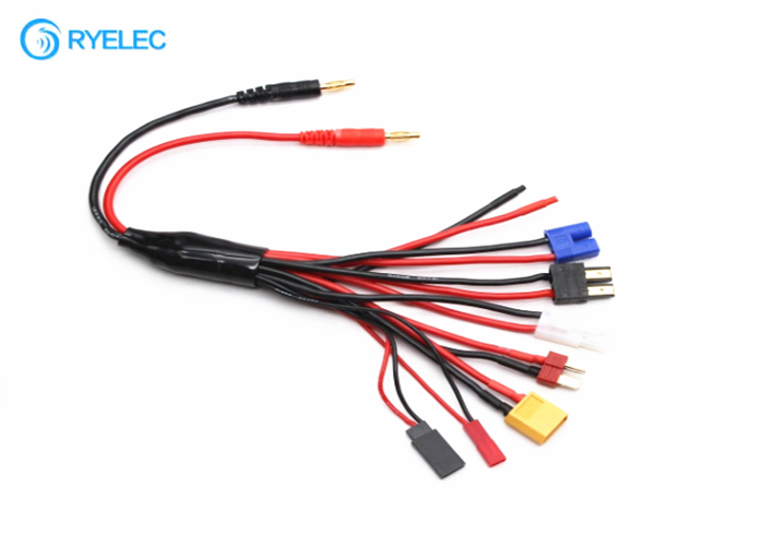 4.0mm Banana Plug To XT30 Charge Custom Cable Assemblies Connector For RC Helicopter Battery