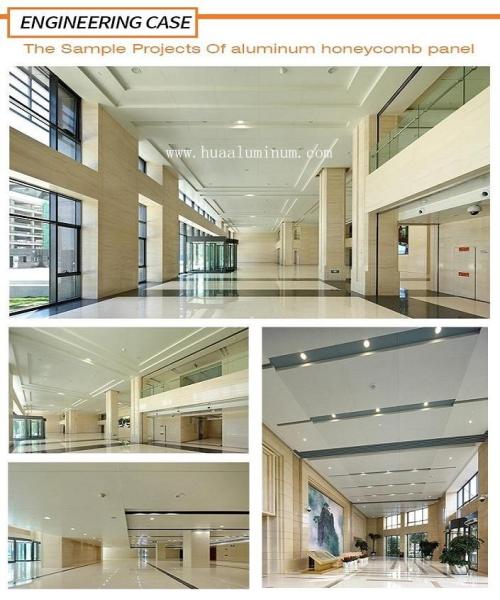 PVDF Coated Honeycomb Aluminium Panel Corrosion Resistant Aluminium Honeycomb Sheet