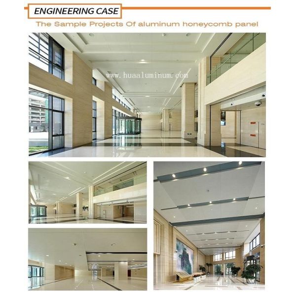 PVDF Coated Honeycomb Aluminium Panel Corrosion Resistant Aluminium Honeycomb Sheet