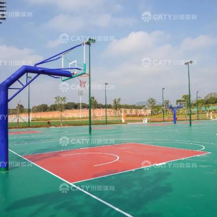 Eco-Friendly Silicon PU Coating Multi-Functions Sports Flooring for Volleyball Basketball Badminton in Sports Facilities Sports Clubs Playground Parks Recreational Area