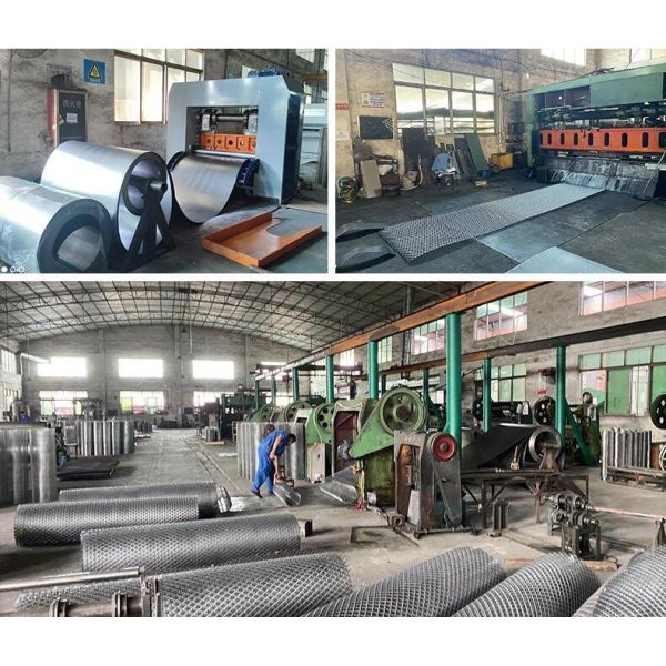 Customized 4ft*8ft Galvanized Expanded Metal Mesh Sheet For Buildings And Industrial