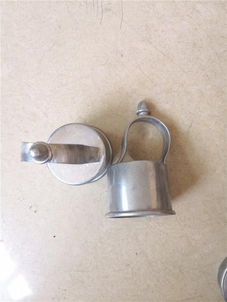 Chain Link Fence Aluminium Die Casting Parts Acorn Post Caps For Gate Posts