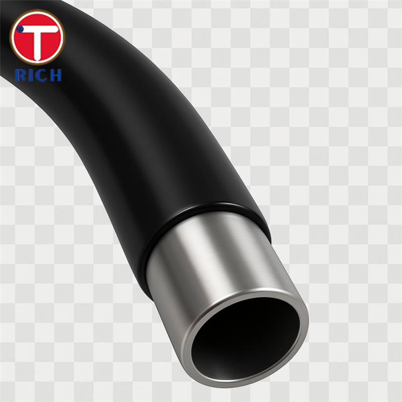 316L Plastic Coated Tubing Stainless Steel Coil For Seawater Desalination Project