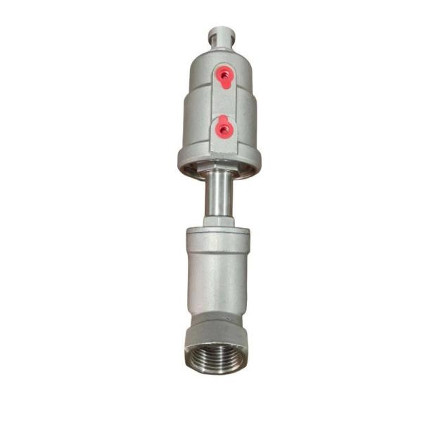 Water Industrial Usage Thread Angle Seat Valve with End Connection NPT/BSPT/BSPP