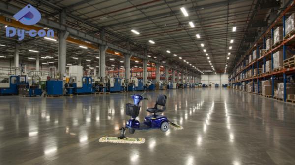 Eco Friendly Traditional Mop And Electric Cars Combination For Smooth Floor Cleaning