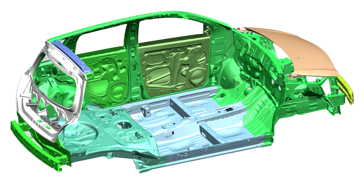 Блок развертки лазера 3Д легкого Полно-цвета деятельности умного Хандхэльд с 550 000 Меасуре/С