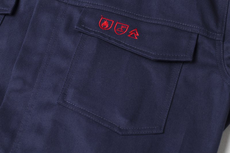 пламя индустрии заварки ткани Twill 350gsm - retardant куртка работы
