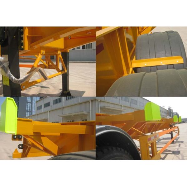 2 трейлера контейнера цапфы скелетные, трейлер функции 40/45 ФТ Мулти скелетный