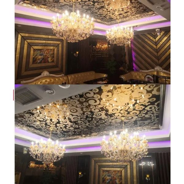 New Luxury K9 Modern Crystal Lustres De Cristal Lamps Chandeliers Sterling Chandelier（WH-AP-649）