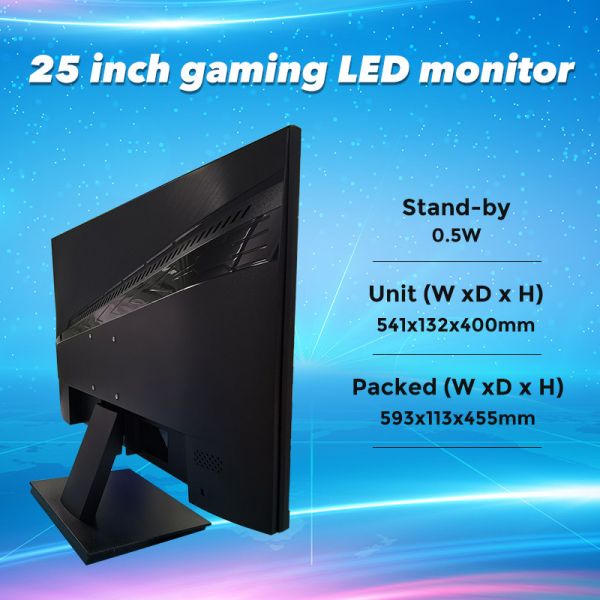 25 дюймовый 1080p 240hz 1MS LED игровой настольный монитор Free Sync DP HDMI Input
