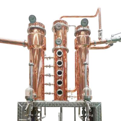 Destilarias GHO personalizáveis Moonshine Gin Equipamento de destilaria com tensão 380v/50hz