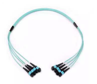 Хобот одиночного режима мультимодный оптический MPO привязывает ядр 8 волокон