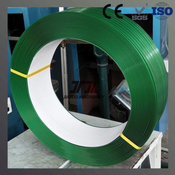 Plastic Polyester Strap Pet Strapping Green Black Embossing For Wood Packing Industry