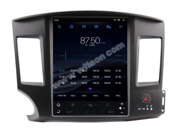 9Écran.7  Tesla Écran Android vertical Pour Mitsubishi Lancer 2 2007 -2016 Multimédia de voiture Stéréo GPS Lecteur de jeu de voiture