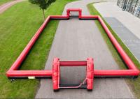 Les jeux gonflables de sports de partie commerciale imperméabilisent le terrain de football gonflable de PVC