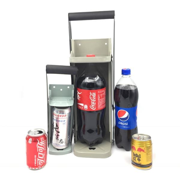 Large Size Hand Type Can crusher 2.5L Plastic Bottle Crusher and Opener