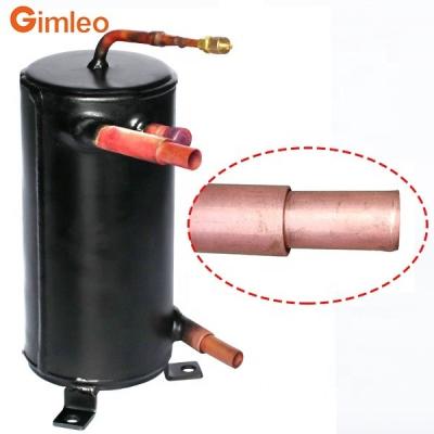 Trocador de calor de tubo de cobre de parede dupla para água potável
