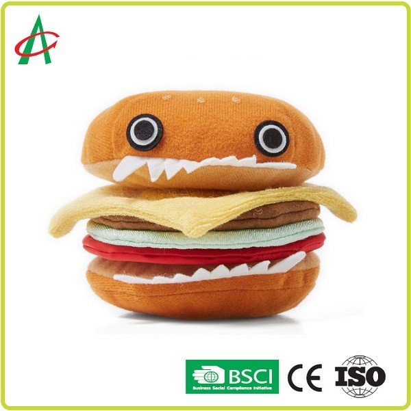 звуки игрушки 3 плюша любимца гамбургера 0.1kgs очаровывая