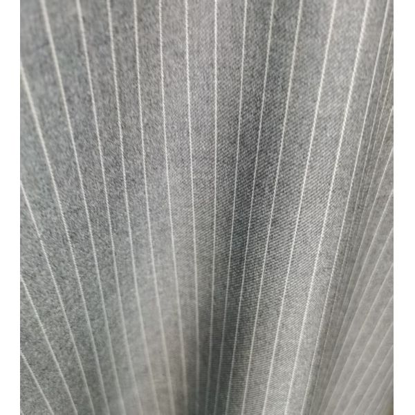 25%Rayon 75%Polyester 230gsm Vertical-Striped RT coat Fabric