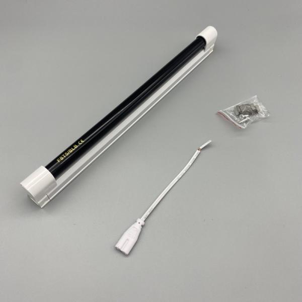 6W 8W T5 Black Light Bulb For Decoration , 120V UV Black Light Bar