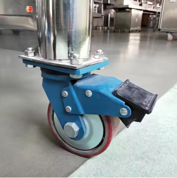 Tanque de almacenamiento móvil de acero inoxidable de una sola capa para agua