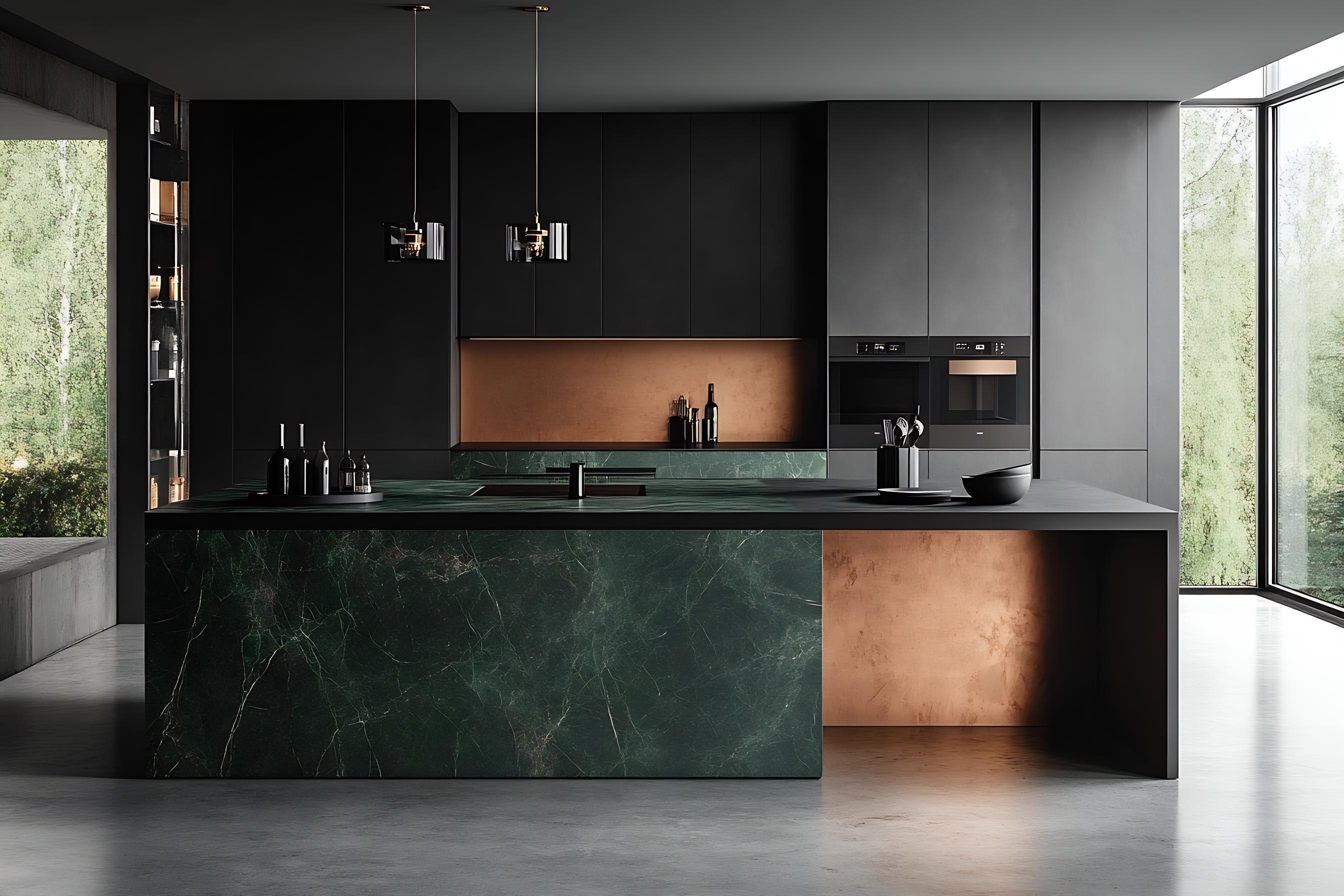 Green Waterproof 1600x3200x12mm Polished Sintered Stone Slab AAA Grade for Living Room and Building