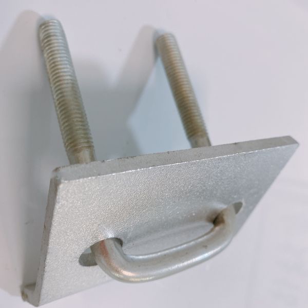 Hot Dip 316 Stainless Steel Beam Clamps Slotted Drop Galvanized pipe clamp fittings