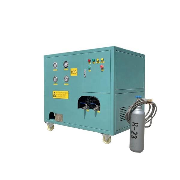 bomba de vapor de refrigerante de alta pressão R23 SF6 máquina de recarga de gás ac R13 unidade de recuperação de refrigerante