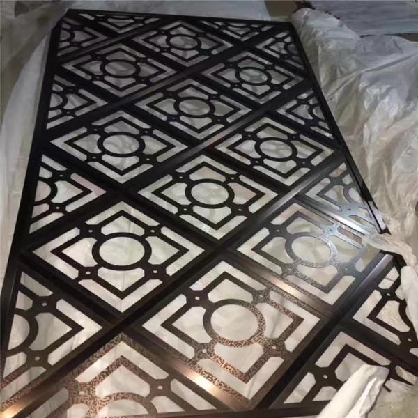 hotel interior wall paneling decoration stainless steel screen