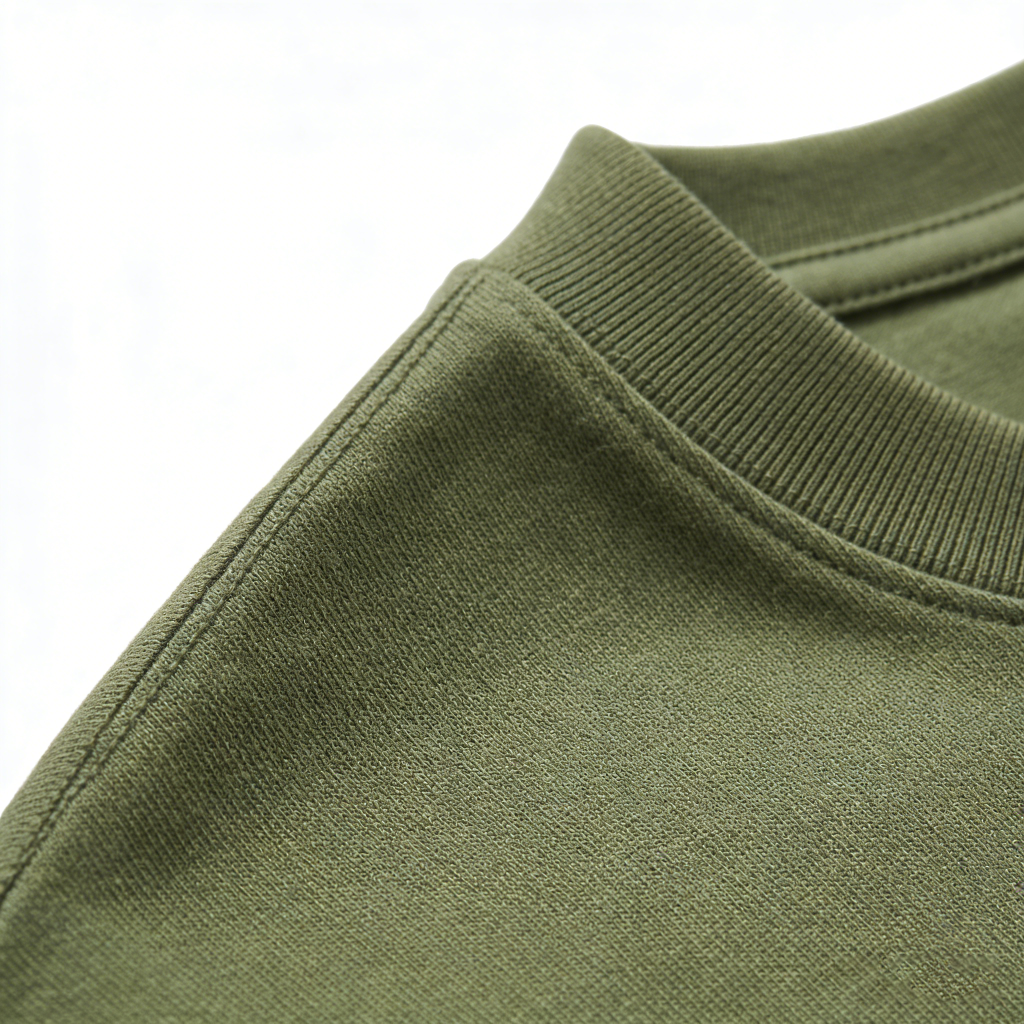 Men's Heavyweight Crewneck T-Shirt - Premium Cotton, Relaxed Fit, Solid Color Basics