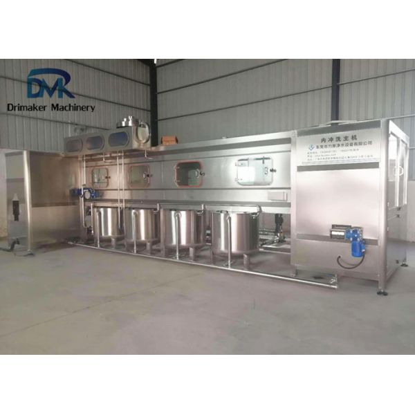 Stainless Steel Gallon Filling Machine 5 Gallon Water Bottling Machine 450 Bottles Per Hour