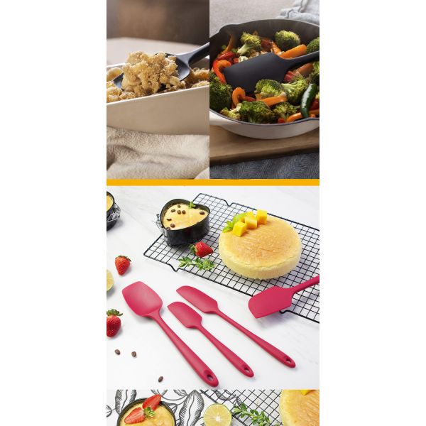 Качество еды логотипа OEM набор утвари силикона 5 частей
