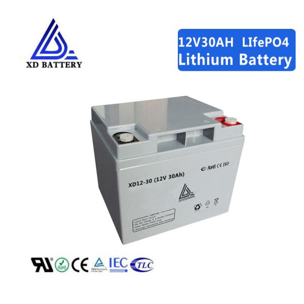 Solar 12v 30ah Lithium Ion Battery For Electric Boats / Electric Forklifts