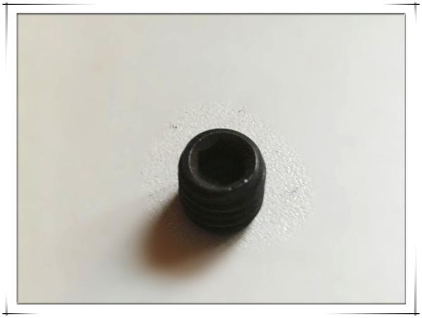 special set screw with carbon steel M3*6 black zinc plated